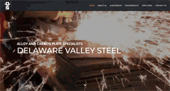 Desktop Screenshot of delawarevalleysteel.com